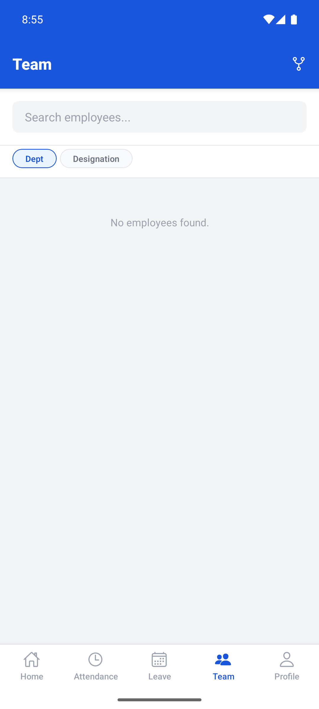 Team directory